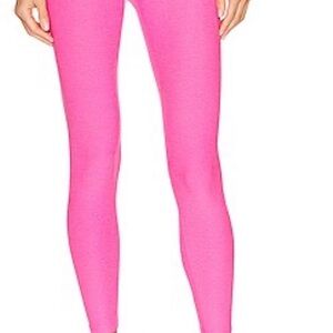 Beyond Yoga Pink Hype Heather Leggings